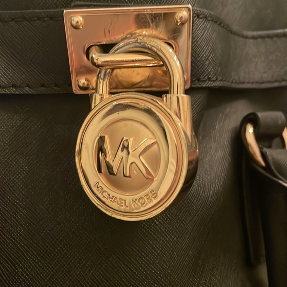 Large black Michael kors hamilton tote - Picture 2 of 4